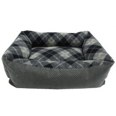 Petmate DK84900 Tartan Plaid Lounger - Assorted Colors.