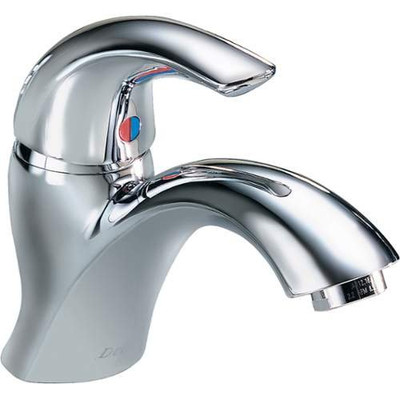 Delta 22C651 Commercial 22C Single Handle Single Hole Bathroom Faucet - Less Pop-Up 147001