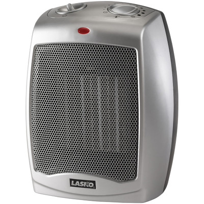 Lasko 754200 Ceramic Portable Space Heater with Adjustable Thermostat - Perfect For the Home or Home Office