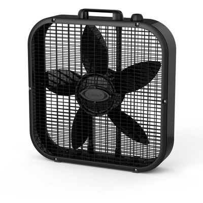 Lasko B20401 Dècor Colors 20? Box Fan – Black