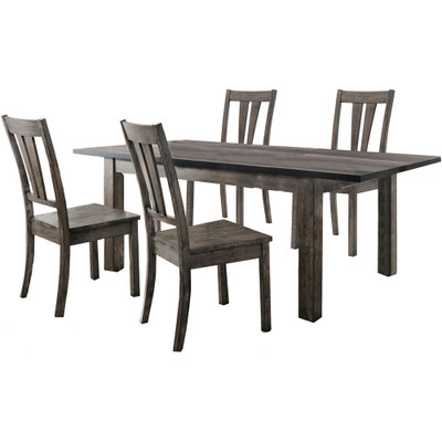 CAMBRIDGE 99001-WD5PC1-WG Drexel 5-Piece Dining Set, Brown