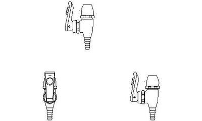 Delta W6629DW Commercial W66 Series Single Handle Water Deck Mount Pure Water Faucet 133104