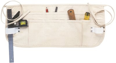 CUSTOM LEATHERCRAFT 812301 CLC Work Gear 10 Pocket Canvas Waist Apron