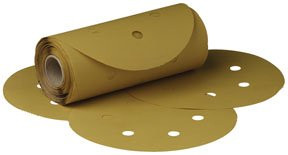 3M MMM1435 1435 6-320A-Go-175 6 in. Stikit Gold P320 Grade Sanding Discs- 175 Disc Roll 051144014354 .