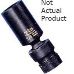 K Tool International KTI37417 SOCKET IMPACT FLEX 17MM 3/8IN. DRIVE DEEP.