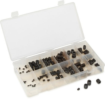 Titan TIT45235 45235 - 160 Pc. Fractional Allen Head Set Screw Assortment - - - 45235.