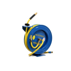 BluBird BLBOSRHD1250 OS Air Hose on 18G HD Reel 1/2" x 50'.