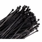 K Tool International KTI78070 K-Tool International () 7in. Black Wire Tie 100/pk 50 lb Tensile.