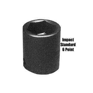 K Tool International KTI41326 3/8" Drive Standard 6 Point Impact Socket 15 mm (KTI37115) Category: Sockets.