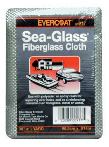 Fibre Glass-Evercoat FIB917 Evercoat 100917 38" x 1 Yard Sea-Glass Fiberglass Cloth.