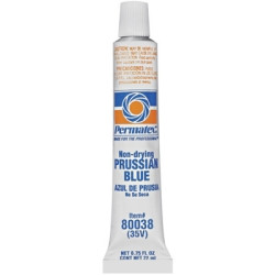 ITW PERMATEX INC PTX80038 Prussian Blue, 0.75 Ounce Tube, Case of 36 Tubes