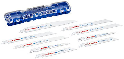 LENOX 2492949 Tools Reciprocating Saw Blade, General Purpose, 9-Piece Set ().