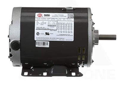 US MOTORS D13P2AH 1/3HP,3PH,ODP,56,1800RPM Nidec-