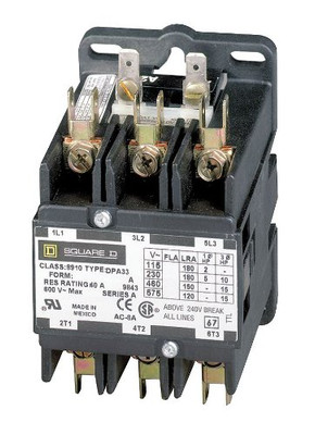 SCHNEIDER ELECTRIC 8910DPA93V09 -Square D 208-240V 90A 3Pole Contactor
