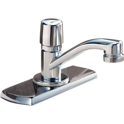 Delta 86T0104 Commercial 86T: Single Handle Metering Slow-Close Lavatory Faucet - Chrome