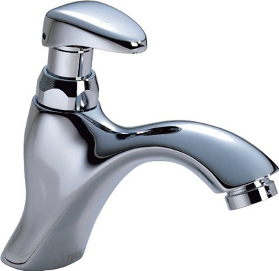 Delta 87T105 Commercial 87T Single Hole Metering Slow-Close Bathroom Faucet 139636 Delta 87T105 Commercial 87T Single Hole Metering Slow-Close Bathroom Faucet 139636