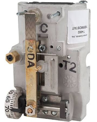 Johnson Controls T-4002-302 Thermostat Conversion Kit Pneumatic 2 Pipe Ra W/white Cover & Mtg Hardware