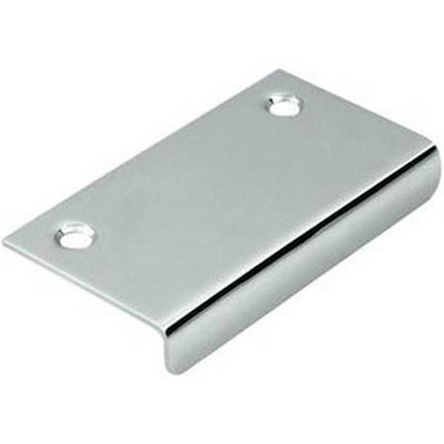 DEL DCM315U26 US26 BRASS CABINET MIRROR PULL 3 X 1.5 IN Deltana DCM315U26 Drawer, Cabinet, Mirror Pull, 3" x 11/2" , Bright Chrome Finish