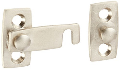 Deltana SB3058U15 Shutter Bar/Door Latch 5/8" - US15 (Brushed Nickel).