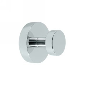 Deltana BBS2009-15 Solid Brass Single Robe Bathroom Hook - BBS Series (Set of 10) (Satin Nickel)