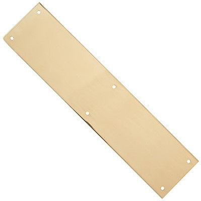 Deltana PP3515U3  3 1/2-Inch x 15-Inch Solid Brass Push Plate by 760923324002 .