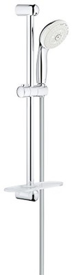 Grohe 28436002  Tempesta Classic 2.5 GPM 24" 4-Spray Shower Rail Set, Starlight Chrome