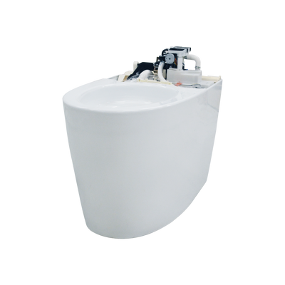 Toto CT989CUMFG#01  NEOREST Dual Flush 1.0 or 0.8 GPF Elongated Toilet Bowl for AH and RH, White-CT989CUMFG, Cotton White