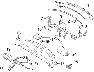 SUBARU 140435-4 CAP, FUEL