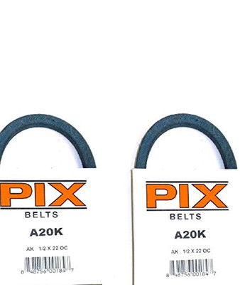 PIX BELTS A20K Pix A & I Products Blue Kevlar V-Belt with Kevlar Cord - 22in.L x 1/2in.W, Model# /4L220K