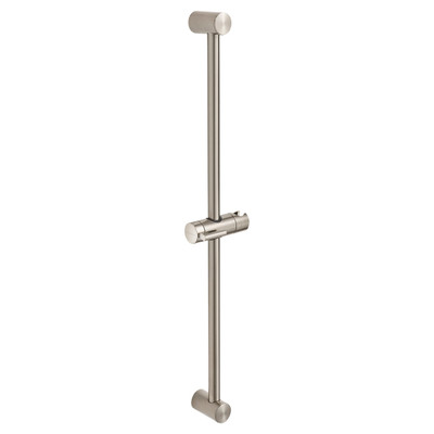 American Standard A1660730295 N/A Round Shower Slide Bar With Shower Brac Brushed Nickel 1660730295 