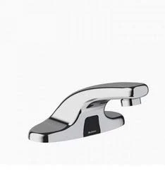 Sloan S3315137BT 3315137 BT Optima 4" Centerset Smart Faucet, Bluetooth Enabled, Sensor Activated, Battery Powered, ADA Compliant, Polished Chrome, Below Deck Manual Mixing Valve
