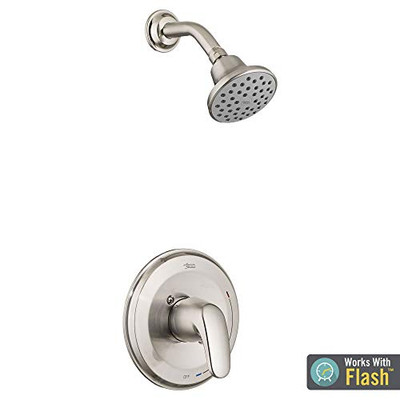 American Standard ATU075507002 Colony Pro Water Saving Pb Shower Only Trim W/ Pb Cartridge Chrome TU075507002.
