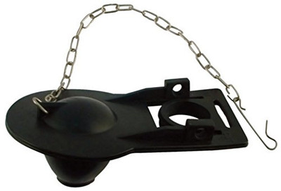 LINCOLN PRODUCTS LIN101010 12 Pack Lincoln 3-Way Rubber Toilet Tank Flapper with Chain