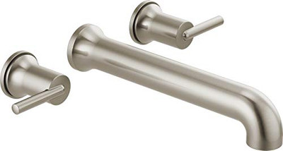 Delta DT5759SSWL Trinsic Wall Mounted Tub Filler Stainless T5759SSWL.