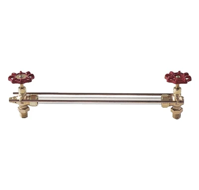 CONBRACO 46049 1/2" RGH BRS W.G. W/STD GLASS (5/8" 1/2" RGH BRS W.G. W/STD GLASS (5/8"