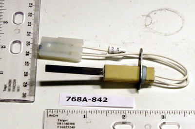 WHITE-RODGERS 99953 Silicon Nitride Hot Surface Ignitor , 2 Terminal Amp Receptacle With .093 Female Socket 786710502125 .