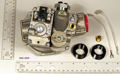 ROBERTSHAW 4502 - 24V 1" X 1" INTERMITTENT PILOT, DIRECT SPARK, & HOT SUR.