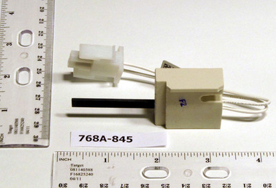 WHITE-RODGERS 99962 Trane B340970P01 Hot Surface Ignitor, 2 Terminal AMP Receptacle With .084" Female Socket (768A-5)