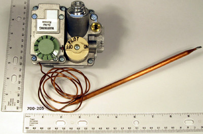 ROBERTSHAW 4508 1/2" Hydraulic Valve, Snap Throttle, 3.5" W.C. Natural Gas