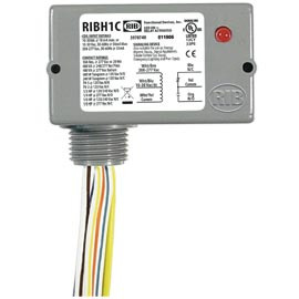 RIB RELAYS 65202 Enclosed Relay 10Amp SPDT 10-30Vac/dc/208-277Vac.
