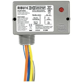 RIBU1C SPDT ENCLOSED PILOT RELAY 10 AMP SP RIB RELAYS