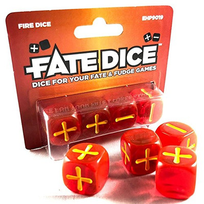 Fate Dice: Fire Dice Evil Hat Productions, LLC EHP9019