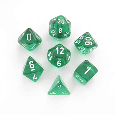 Chessex Manufacturing 7-setCubeTR GRwh