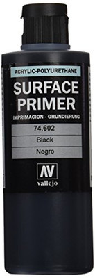Black Primer (200ML) Acrylicos Vallejo VJP74602