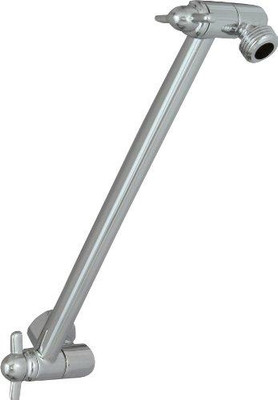 Delta UA902-PK Faucet Universal Showering Components 10 -Inch Adjustable Shower Arm, Chrome