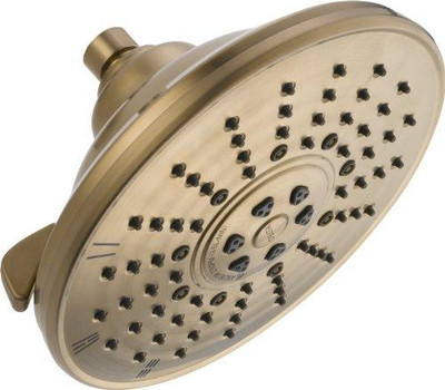 Delta 52680-CZ Faucet  Universal Showering Components 3-Setting Shower Head, Champagne Bronze