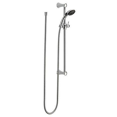 Delta 57011 Universal Showering Components Fundamentals 2-Setting Slide Bar Hand Shower 147087