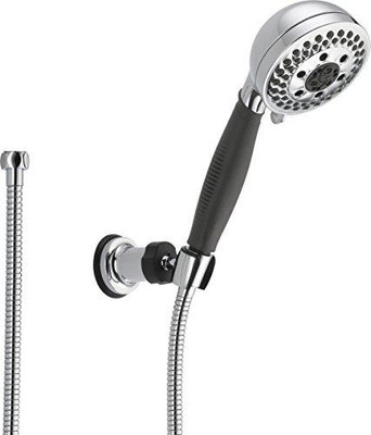 Delta 55445 Universal Showering Components H2Okinetic 5-Setting Adjustable Wall Mount Hand Shower 135467