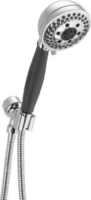 Delta 54445-PK Universal Showering Components H2Okinetic 5-Setting Shower Mount Hand Shower 145919