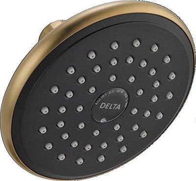 Delta RP51305CZ Faucet Universal Showering Components, Touch-Clean Raincan Showerhead, Champagne Bronze
